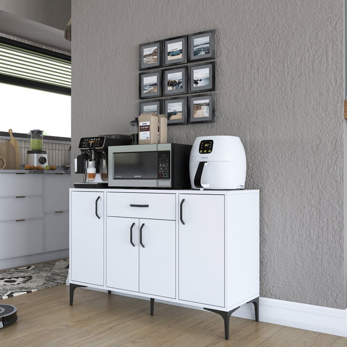 Hanah Home Gabinete Multipropósito Blanco JE136 - 3144 Hanah Home Gabinete Multipropósito Blanco JE136 - 3144